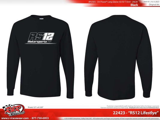 RS12 Long Sleeve- Black