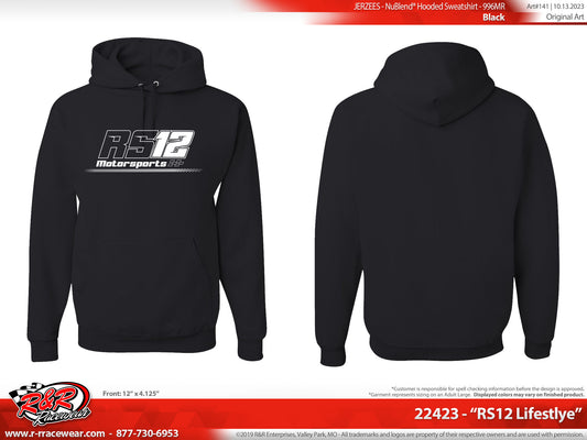 RS12 Hoodie- Black