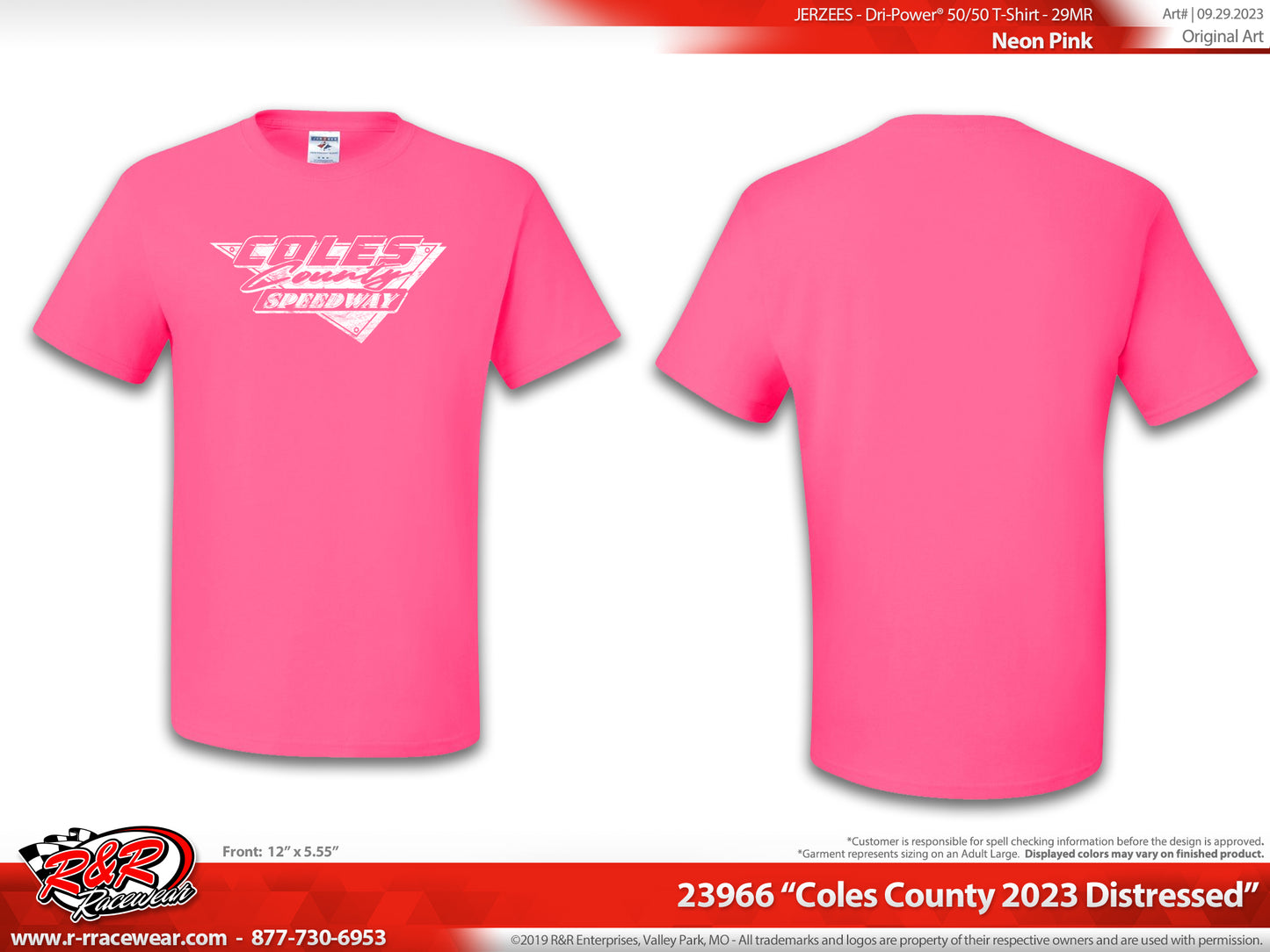 Hot Pink Ladies T- Coles County