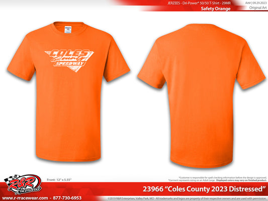 Florescent Orange T Shirt- Coles County