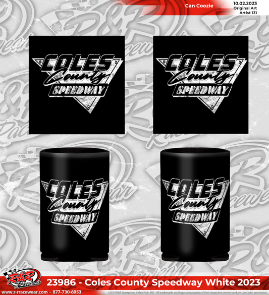 Coles County 12oz can koozie