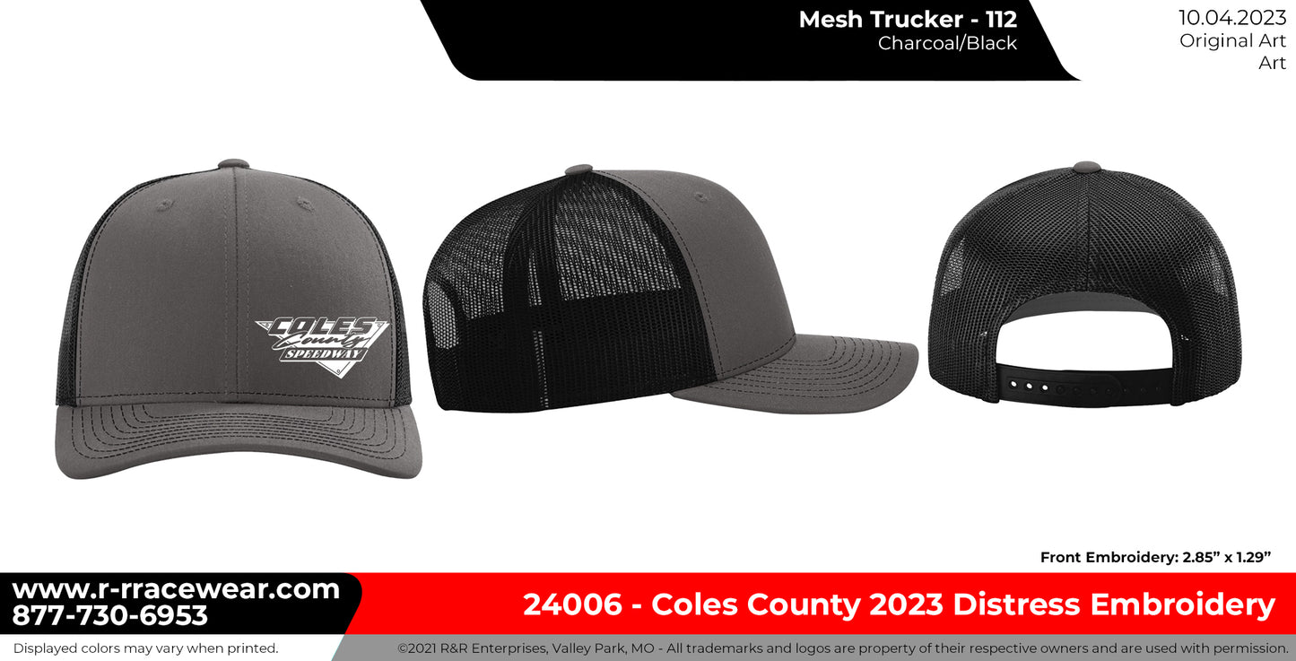 Trucker cap- Charcoal/Black