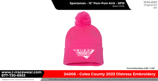 Pink Pom-Pom stocking cap