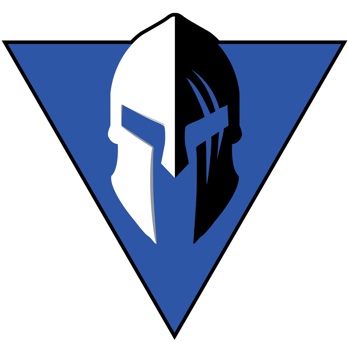 Spartan Triangle sticker
